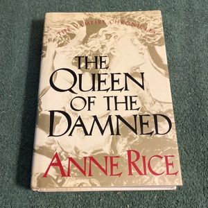 “The Queen of the Damned”, Anne Rice, Hardcover, dust jacket, first edition 1988